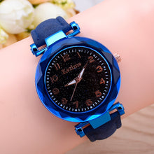 Load image into Gallery viewer, Casual Women Watches Starry Sky Quartz Wristwatch Female Clock Leather Fashion Ladies Wrist Watches reloj mujer relogio feminino