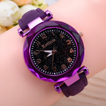 Load image into Gallery viewer, Casual Women Watches Starry Sky Quartz Wristwatch Female Clock Leather Fashion Ladies Wrist Watches reloj mujer relogio feminino