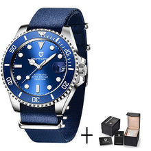 Load image into Gallery viewer, PAGANI Design Brand Luxury Men Watches Automatic Black Watch Men Stainless Steel Waterproof Business Sport Mechanical Wristwatch